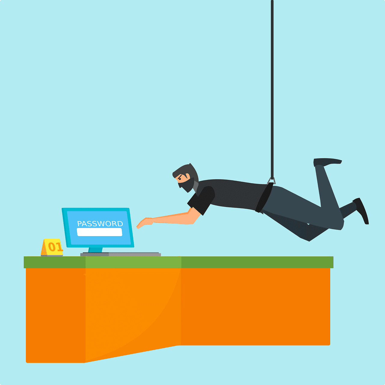 Can-Password-Managers-Be-Hackedpng | ALCON DTS: Austin, TX Best Managed IT Support Services Free ninja data security vector