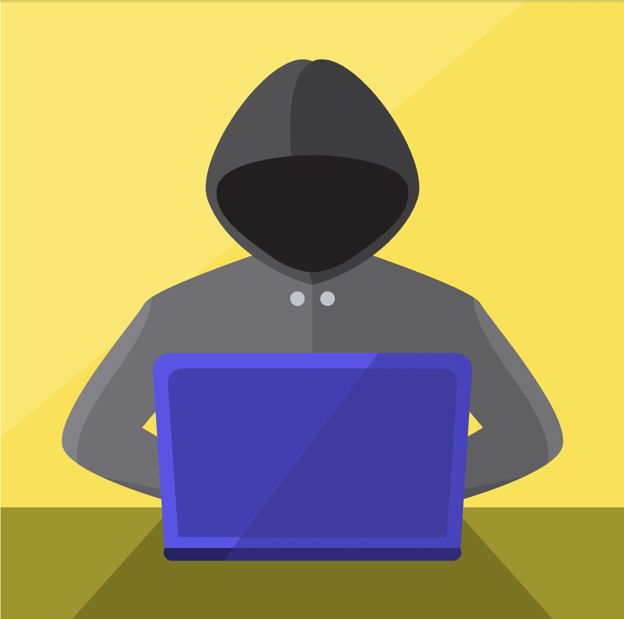 Hacker computer programming vector